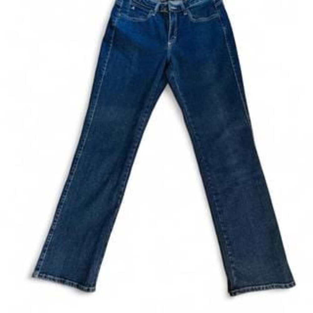 Aura Wrangler Women's Straight-Leg Dark Wash Jeans - Size 10P